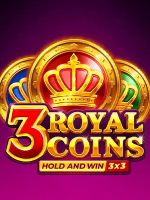 Machine à sous 3 Royal Coins disponible au TrueLuck Casino
